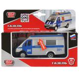 МАШИНА "ТЕХНОПАРК" МЕТАЛЛ ИНЕРЦ ГАЗЕЛЬ ПОЛИЦИЯ 13СМ, СВЕТЗВУК В РУСС КОР