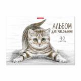 Альбом для рисования на клею ErichKrause® Tabby, А4, 40 листов