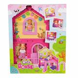 Кукла Еви в двухэтажном доме, 12 см, 38 см. 6/12