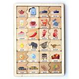 Пазл деревянный "Противоположности"