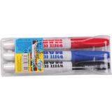 Набор из 3-х маркеров д/ досок в инд ПВХ упаковке