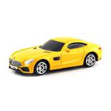 Машина металлическая RMZ City 1:64 Mercedes-Benz GT S AMG 2018 (цвет желтый)