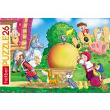 Пазл в рамке Hatber Репка 26 элементов, формат А4, 300Х200мм