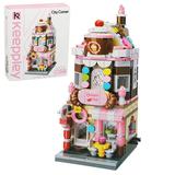 Конструктор серии Городские здания, Кондитерская, 344 дет., кор.