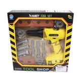 Инструмент шуруповерт эл-ф., 10 деталей, эл.пит. АА*2 не вх.в компл., кор.