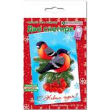 Набор для тв-ва Открытка Два снегиря