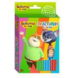 Пластилин CENTRUM "Барбоскины" 6 цветов стека пластиковая 120г