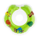 Круг на шею для купания малышей Flipper зеленый