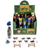 НАБОР ЖИВОТНЫХ "ИГРАЕМ ВМЕСТЕ" С АКСЕСС., В АССОРТ. В ПЛАСТ. ТУБЕ 26СМ В ДИСПЛЕЕ УП-24ШТ