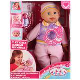 ПУПС ФУНКЦ ОЗВ, ТМ Карапуз, 46см, живая мимика, звуки, с наб. доктора лечим горло 