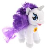 МЯГКАЯ ИГРУШКА "МУЛЬТИ ПУЛЬТИ" ПОНИ РАРИТИ (MY LITTLE PONY) ОЗВУЧ. РУСС. ЧИП В ПАК. 18СМ 