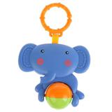 Погремушка со съемным кольцом ТМ Умка "Слоник с шаром" в пак. на карт. (русс. уп.) 