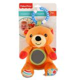 ПОДВЕСКА БОЛЬШАЯ FISHER PRICE МИШКА С ЗЕРКАЛЬЦЕМ И ВИБРАЦИЕЙ. ТМ "УМКА" НА КАРТ (РУСС УП) 