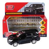 Машина металл "LEXUS LX-570" 12см, открыв. двери, инерц., ЧЕРНЫЙ Технопарк 