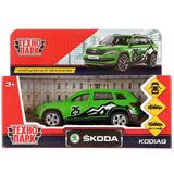 Машина металл "SKODA KODIAQ СПОРТ", 12см, открыв. двери, инерц. Технопарк 