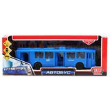 Модель свет+звук автобус 31см, пластик, открыв. двери в русс. кор. Технопарк 