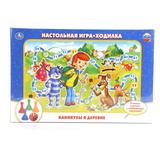 НАСТОЛЬНАЯ ИГРА-ХОДИЛКА "УМНЫЕ ИГРЫ" "КАНИКУЛЫ В ДЕРЕВНЕ" В РУСС. КОР. 