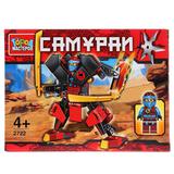 КОНСТРУКТОР "ГОРОД МАСТЕРОВ" САМУРАИ, С ФИГУРКОЙ, 91дет. в русс. кор.