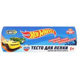 ТМ МУЛЬТИ АРТ Тесто для лепки, 3 цв. по 60 г "HOT WHEELS" 