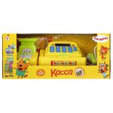 Касса ТРИ КОТА на бат. (весы, сканер, калькулятор) свет+звук в русс. кор. Играем вместе