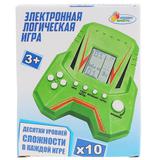 Электронная логическая игра на бат. со звуком в русс. кор. 18,5*7*2,5см Играем вместе 