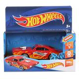 Машина металл свет-звук "hot wheels спорткар" 12см,открыв.двери,инерц. 