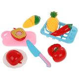 Игр. наб. Продукты для резки, в компл. предм. 9 шт., сетка