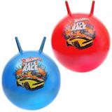Мяч "Играем вместе" "Hot Wheels" 45см с рожками, в ассорт. в русс. кор. в кор.24шт