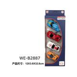 Игровой набор ABtoys Машинки гоночные 4шт инерционные