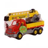 Автомобиль-кран с поворотной платформой Сталкер (в сеточке)