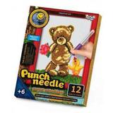 Набор для тв-ва Punch Needle ковровая вышивка Медвежонок