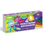 СМЕШАРИКИ Пластилин восковой, 6 цв (90 г) MULTIART 