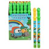 Грузовичок Лева <br> мыл.пузыри "Играем вместе" 120мл, в ассорт. в колбе 37см в дисплее уп-24шт в кор3уп