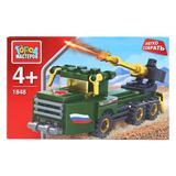 КОНСТРУКТОР "ГОРОД МАСТЕРОВ" ГАУБИЦА, "ЛЕГКО СОБРАТЬ", 70 ДЕТ. В РУСС. КОР. 