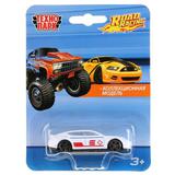 ТМ Технопарк. Машина металл. "ROAD RACING", длина 7,5см, В АССОРТ. на блистере 