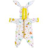 Одежда для кукол 40-42см комбинезон с капюшоном зайки КАРАПУЗ в шт.100шт