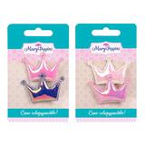 Набор зажимов "Корона" 2 шт., 5 см., в ассорт.