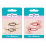 Набор заколок "Мэри" 2 шт., 4,8*3 см., в ассорт.