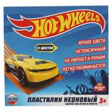 HOT WHEELS Пластилин неон, 12 цв (180 г) MULTIART 