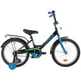 Велосипед NOVATRACK 18" FOREST, черный, сталь, тормоз нож, крылья, багажник