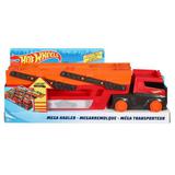 Машинка Mattel Hot Wheels Мега грузовик с хранилищем для машинок
