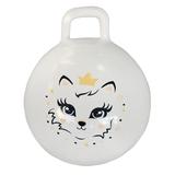 Мяч прыгун 55 см Кошечка, с ушком