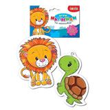 Пазл Дрофа-Медиа Игры малышам на магнитах Львенок Черепашка