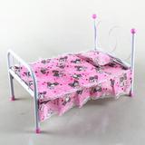Кроватка д/куклы Котята, 44*26*33 см, металл, пакет