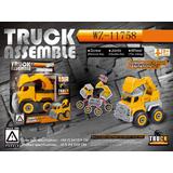 Машинка-конструктор Abtoys Cпецтехника "Городские службы" Экскаватор с отверткой