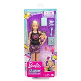 Игровой набор Mattel Barbie Няня Блондинка с малышом и аксессуарами