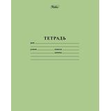 Тетрадь ЗЕЛЁНАЯ обложка 12 л, клетка с полями, офсет, "HATBER",
12Т5D(С)1(T52426), Т52426