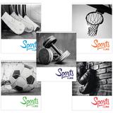 Тетрадь А5 48л BRAUBERG клетка, обложка картон, СПОРТ, 403035