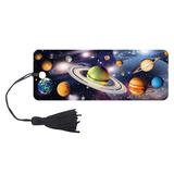 Закладка дкниг 3D BRAUBERG, объемная, "Вселенная", с декоративным шнурком-завязкой, 125757