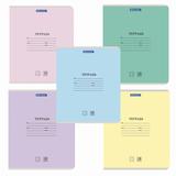 Тетрадь 18л BRAUBERG КЛАССИКА NEW клетка, обложка картон, АССОРТИ (5 видов), 105695